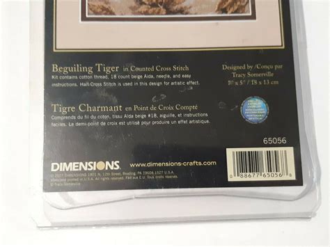 Dimensions The Gold Collection Petite Beguiling Tiger 65056 NEW EBay