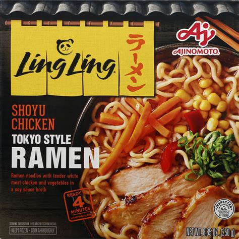 Ling Ling Shoyu Chicken Ramen Frozen Asian Entrée 885 Oz Instacart
