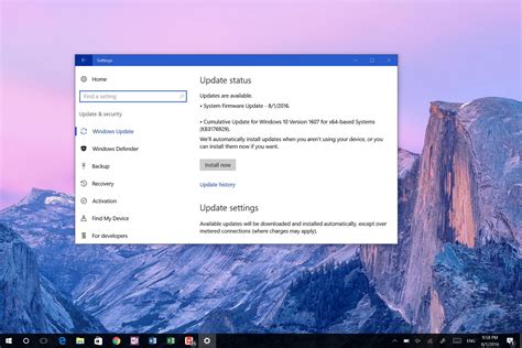 Cumulative Update Kb3176929 Arrives To Windows 10 Anniversary Update