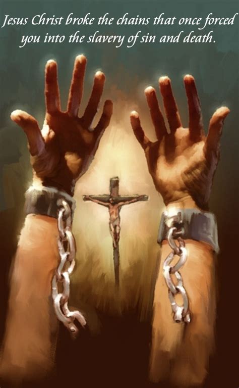 Jesus Breaking Chains Of Sin Images And Photos Finder