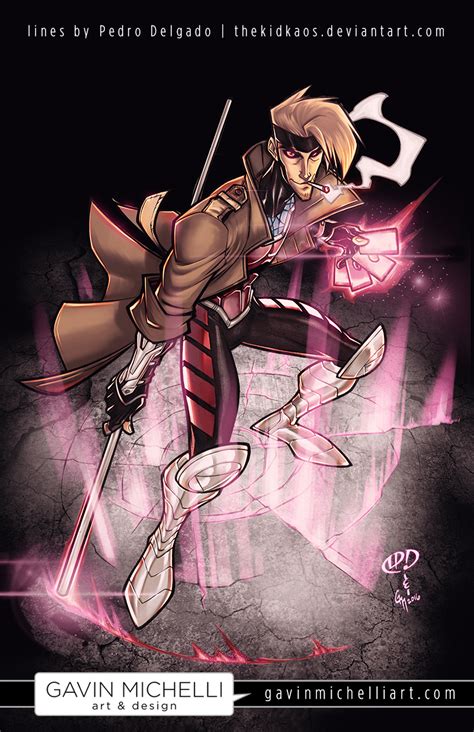 Gambit Colors By Gavinmichelli On Deviantart