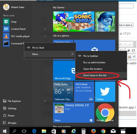 To check and update your version of windows, on your pc go to settings > updates & security > check for update. Can i modified the most used apps list in start menu of my ...