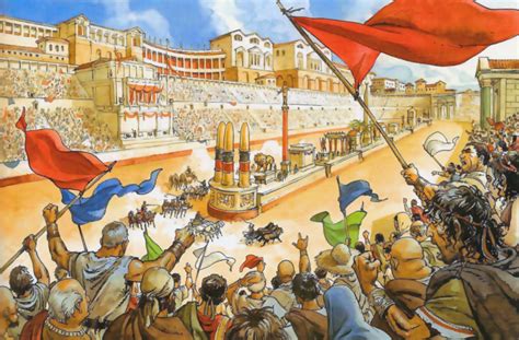 Roman Chariot Racing Circus Maximus