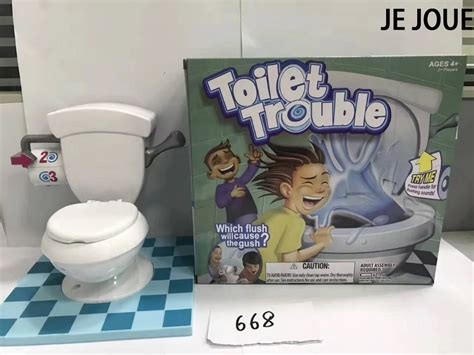 2017 New Super Fun Game Toy Toilet Trouble Mini Funny Toy For Parents