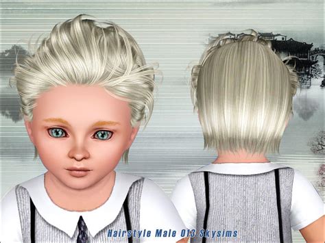 The Sims Resource Skysims Hair 013 Toddler