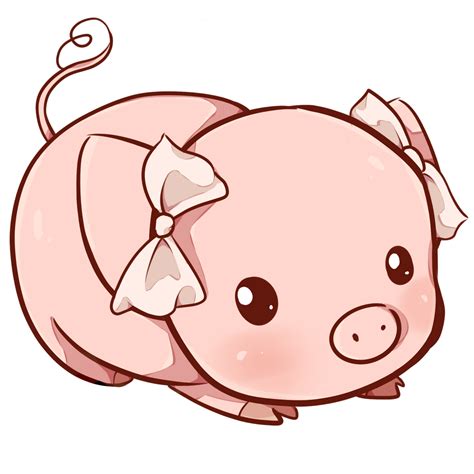 Cute Pigs Drawing