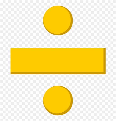 Division Symbols Clip Art