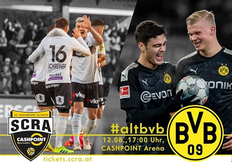 We listing only legal sources of live. Testspielkracher: SCR Altach gegen Borussia Dortmund - lie ...
