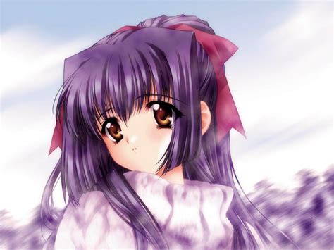 Apr 24, 2021 · hair color contributes to the overall character design, as it can often reveal what kind of personality the character has. Anime Girls, Long Hair, Purple Hair, Starry Eyes wallpaper ...