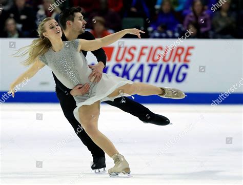 Madison Hubbell Zachary Donohue Perform During Editorial Stock Photo