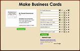 Business Card For Online Business Pictures