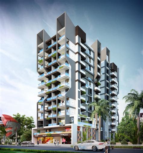 Outstanding 3D Architectural Rendering For Township & Apartment ...
