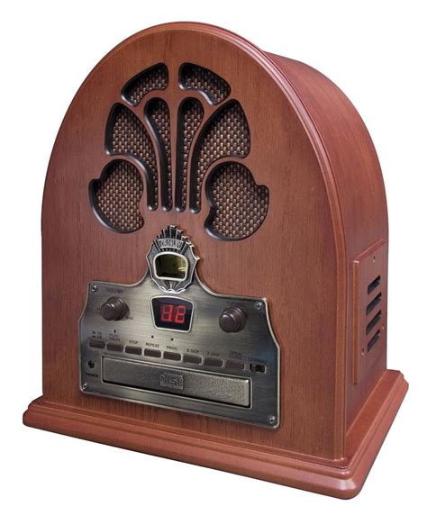 Vintage Radios Old Antique Cd Player Wood Finish Retro Am Fm Digital