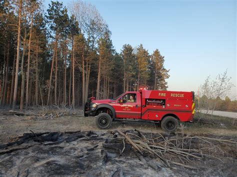 Wildfire Burns 425 Acres In Northern Michigan As Firefighters Continue
