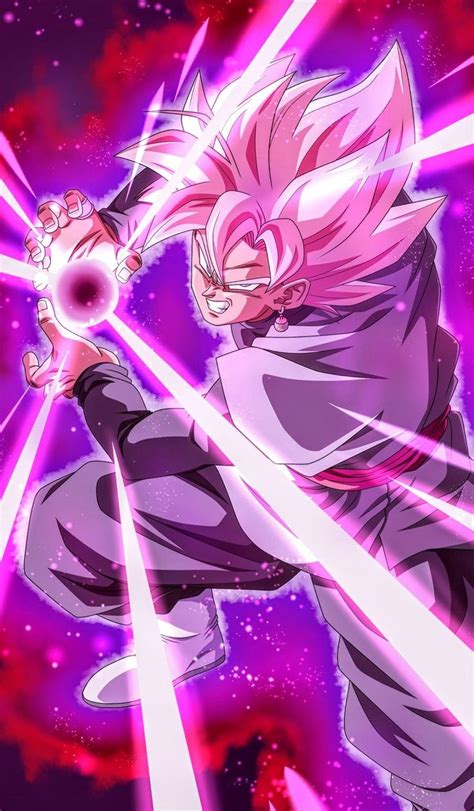 Goku Black Rosé Fondo De Pantalla De Anime Dibujos Dragones Wallpaper