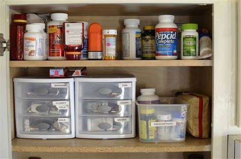 I needed to organize my bathroom, so i got a good deal for a medicine cabinet on amazon. Keeping Your Medicine Cabinet Simple, Safe, and Organized ...