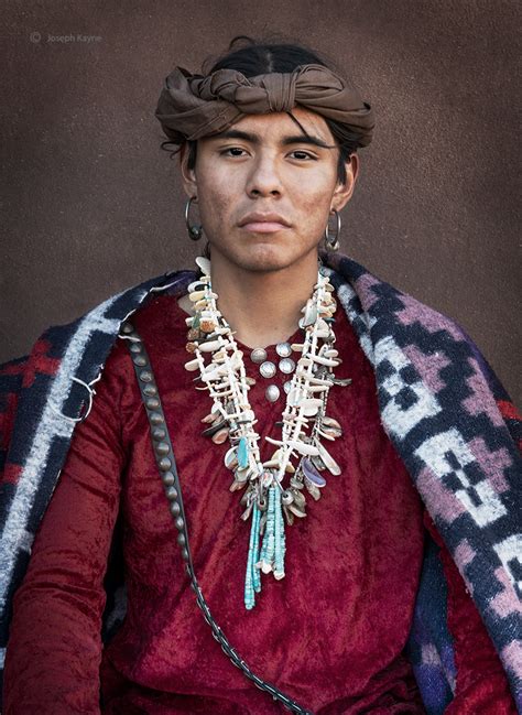 Portrait Of A Navajo Young Man Hubbell Trading Post Ganado Arizona