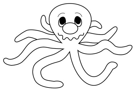 Octopus Clipart Outline 20 Free Cliparts Download Images On
