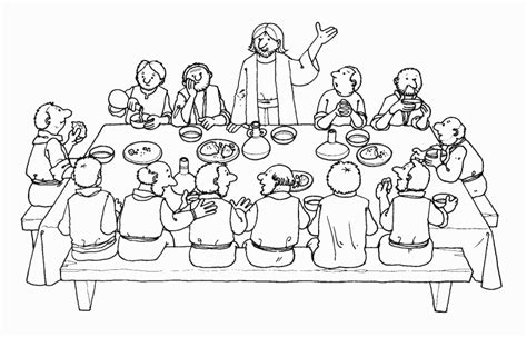 Jesus Last Supper Coloring Pages Bible Coloring Pages Bible Coloring