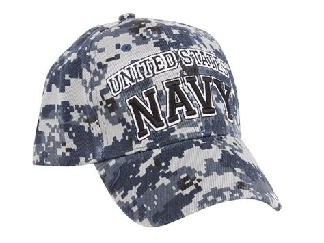 United States Navy 3d Embroidered Adjustable Baseball Cap Hat Camo
