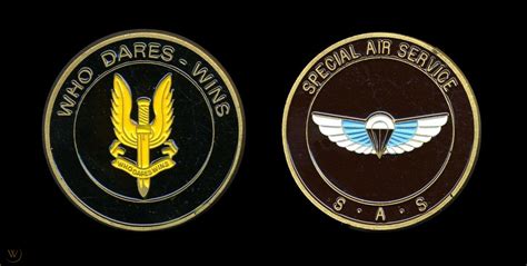 British 22 Sas Challenge Coin 22nd Special Air Service Regiment