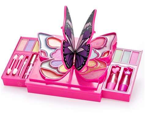 30 Pcs Butterfly Makeup Kit Washable Palette For Teen Girls Kids