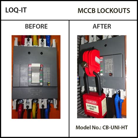 Single Pole Circuit Breaker Lockout Device Loto Safety Products