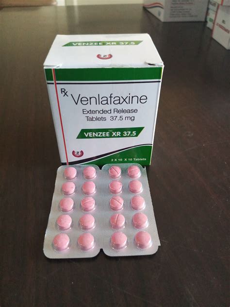 Venlafaxine 375 At Rs 9per 10 Tab Anti Anxiety Drugs Anxiety