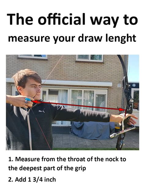 How To Measure Your Draw Length With Pictures
