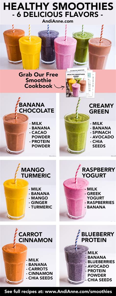 These Healthy Smoothies Are Delicious And One Of The Easiest Homemade