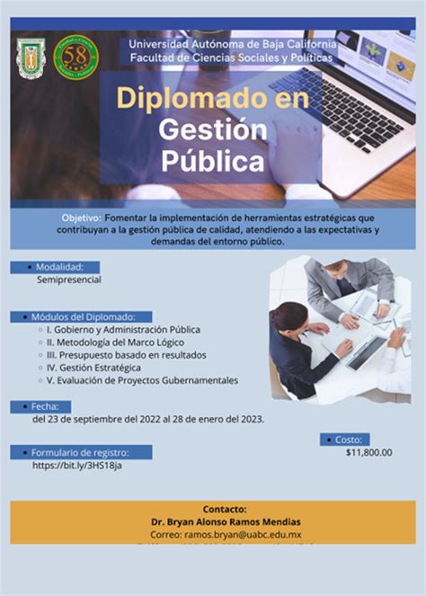 Diplomado En Gestión Publica Quehacer Cimarrón Uabc Free Download