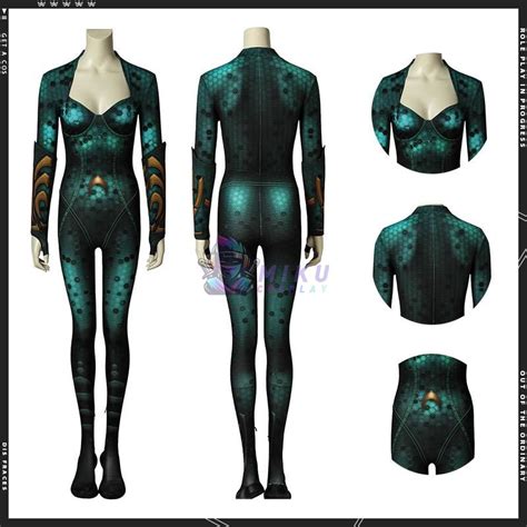 Aquaman Mera 3d Printed Cosplay Costumes Hmcosplay