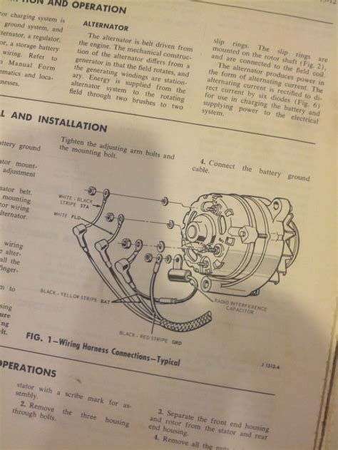 1966 Alternator / Regulator wiring. - Ford Muscle Forums : Ford Muscle