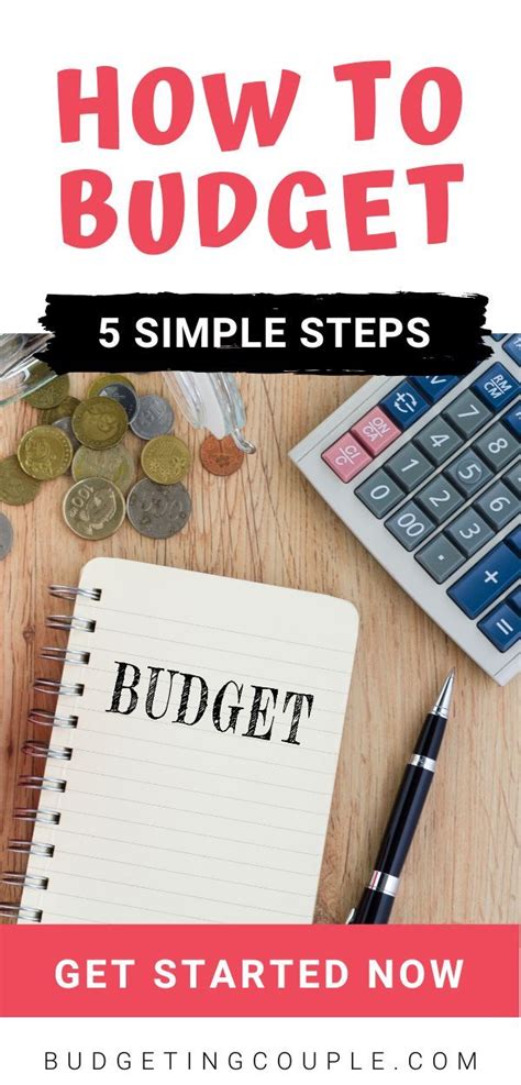 how to budget the step by step process budgeting budgeting money making a budget