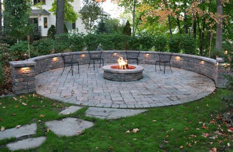 Rochester Outdoor Fireplace