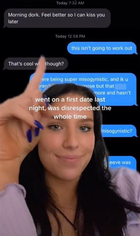 Woman Hits Back At Sexist Date Who Said Women Need To Know Their Role