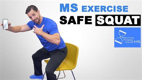 Exercises For Ms Bodyweight Squat Youtube