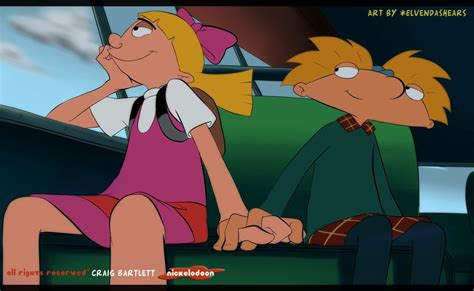 Hey Arnold Arnold And Helga Hey Arnold Cartoon Shows