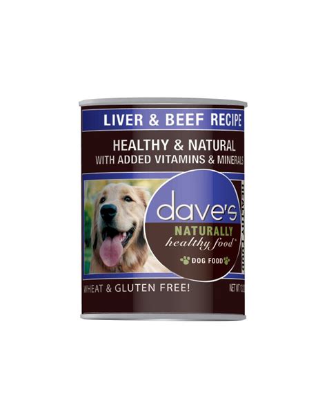 How does dave do it? Dave's | Naturally Healthy Liver & Beef Canned Dog Food ...