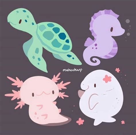 How to draw a kawaii axolotl, is the subject of our video today.in this video learn to draw a kawaii axolotl, you just have to follow the drawing step by. Chibi Axolotl | Kawaii drawings