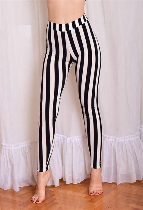 sexy striped leggings made of 95 cotton 5 lycra fabric very comfortable and pleasant