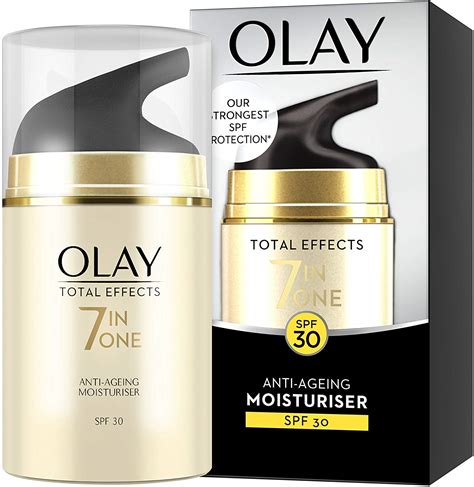 Olay Total Effects Moisturiser Spf 30 With Niacinamide 50ml Natural