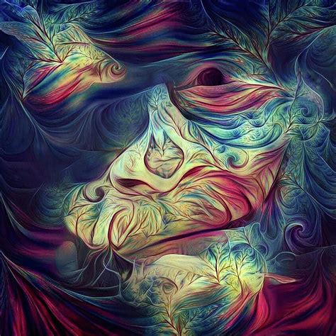 Abstract Man Face Digital Art By Bruce Rolff Fine Art America