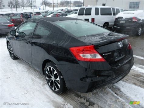 How to set honda civic si 2013 black on your desktop? 2013 Crystal Black Pearl Honda Civic Si Coupe #76804447 ...