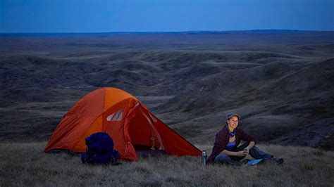 Camping Grasslands National Park