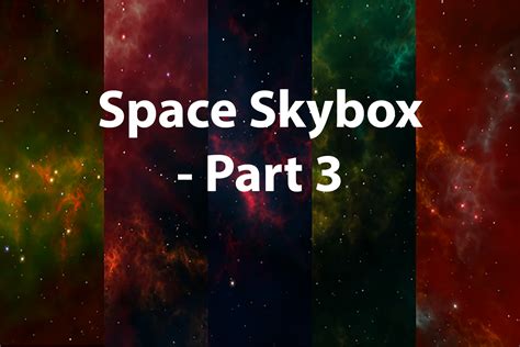 Space Skybox Part 3 2d Sky Unity Asset Store