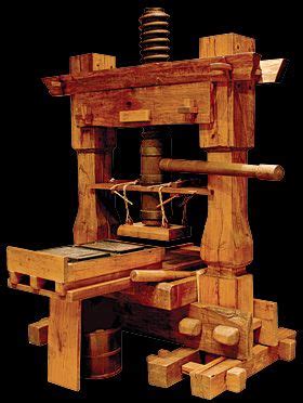 Johannes gutenberg is often credited as the inventor of the printing press in 1454. 8 best Gutenberg Press images on Pinterest | Printing ...