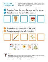 With this big collection of practice activitie. Following Directions Worksheets | Speech language ...