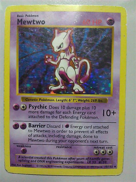 It was officially revealed on june 12th, 2018 alongside meta knight and the rest of the returning roster. SHADOWLESS Mewtwo 10/102 Base Set Pokemon Holo Card Near Near Mint/Excellent | Mewtwo, Pokemon ...