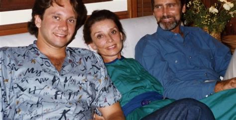 Rare Photo Of Audrey Hepburn With Her Son Sean Hepburn Ferrer And Her Partner Robert Wolders